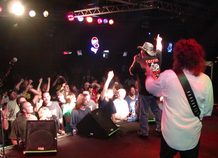 View from the stage